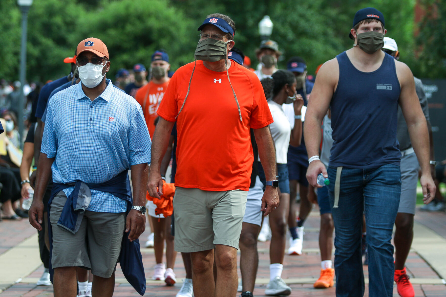 Auburn Students & Community for Change protest and march